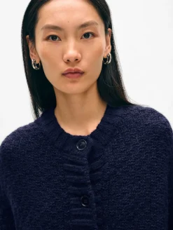 alpaca blend cardigan