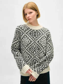alpaca blend nordic crewneck