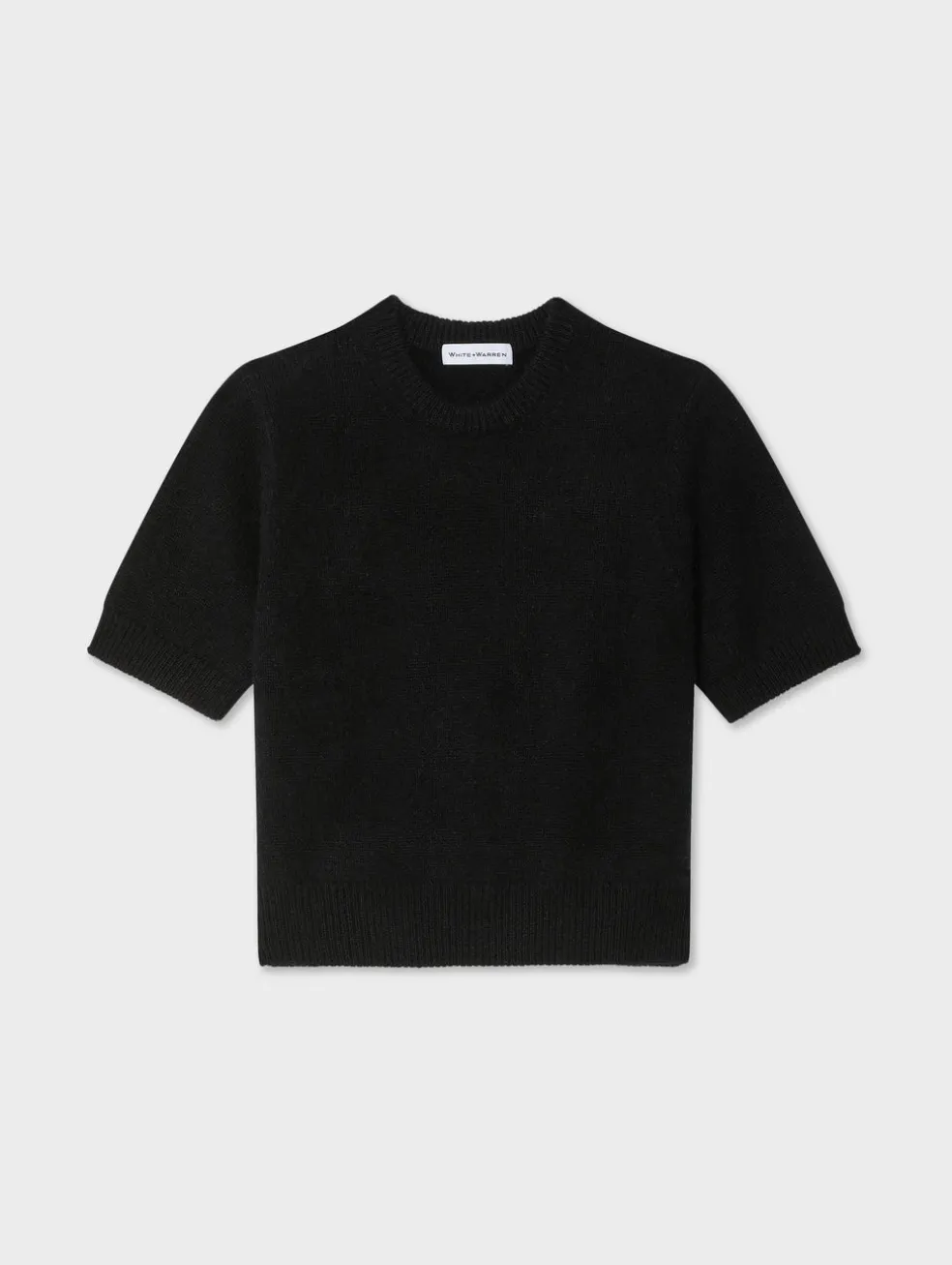 brushed cashmere tee
