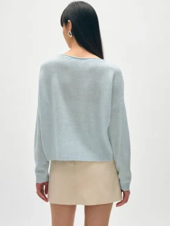 cashmere boatneck sweater