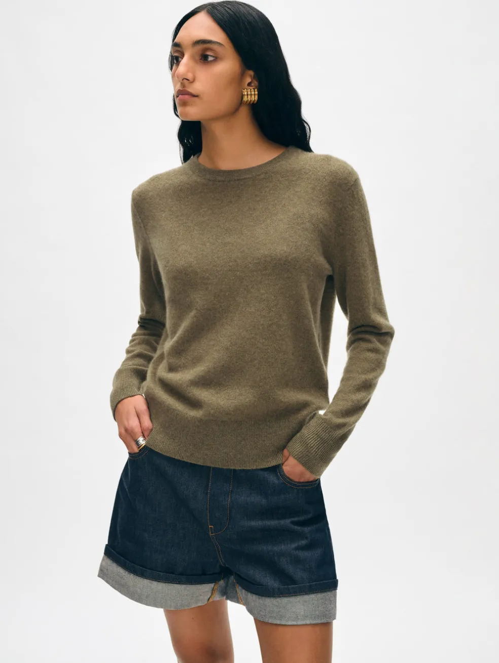 cashmere crewneck