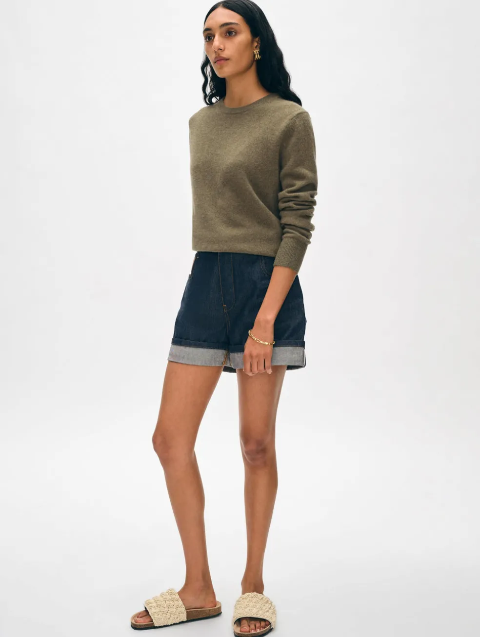 cashmere crewneck