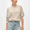 cashmere easy sweatshirt