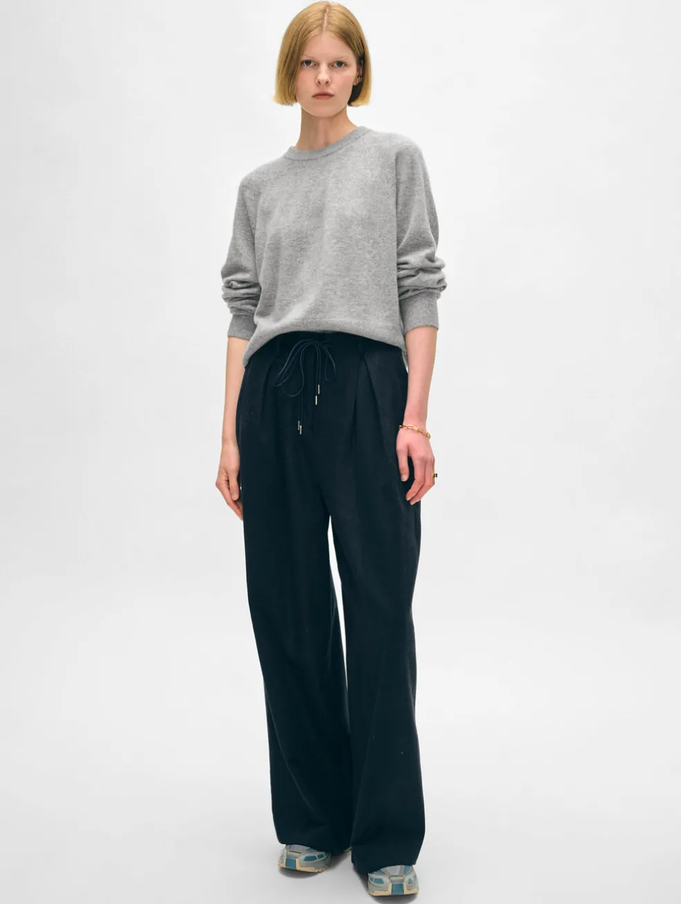 cashmere easy sweatshirt