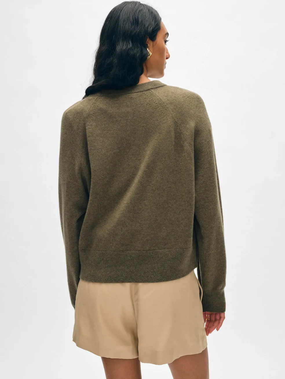 cashmere easy sweatshirt