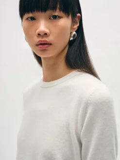 cashmere elbow sleeve tee