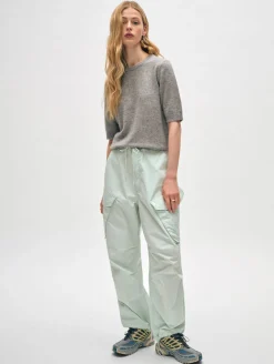 cashmere elbow sleeve tee