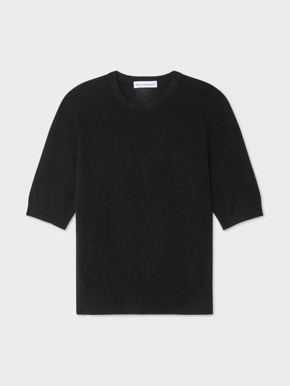 cashmere elbow sleeve tee