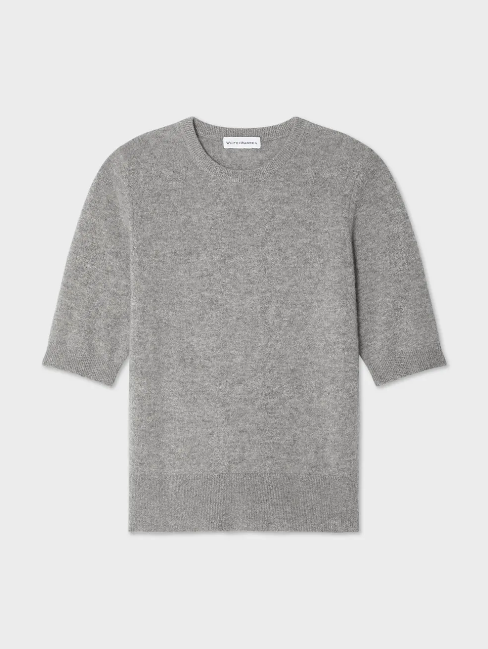 cashmere elbow sleeve tee