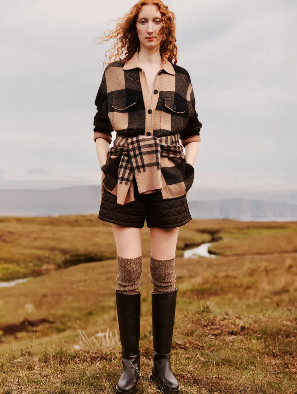 cashmere luxe button down shacket