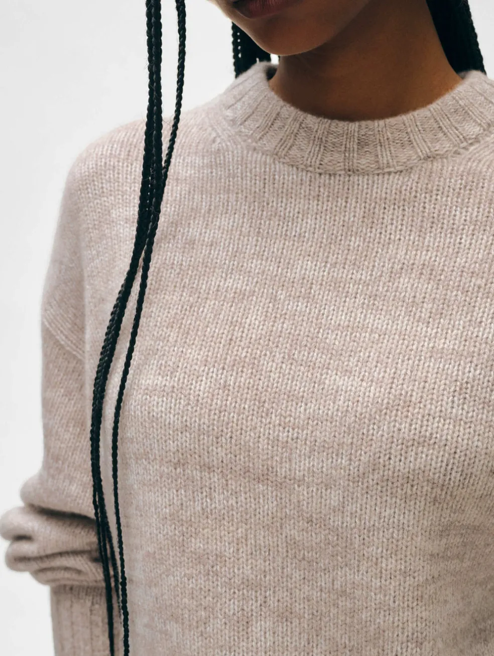 cashmere luxe crewneck