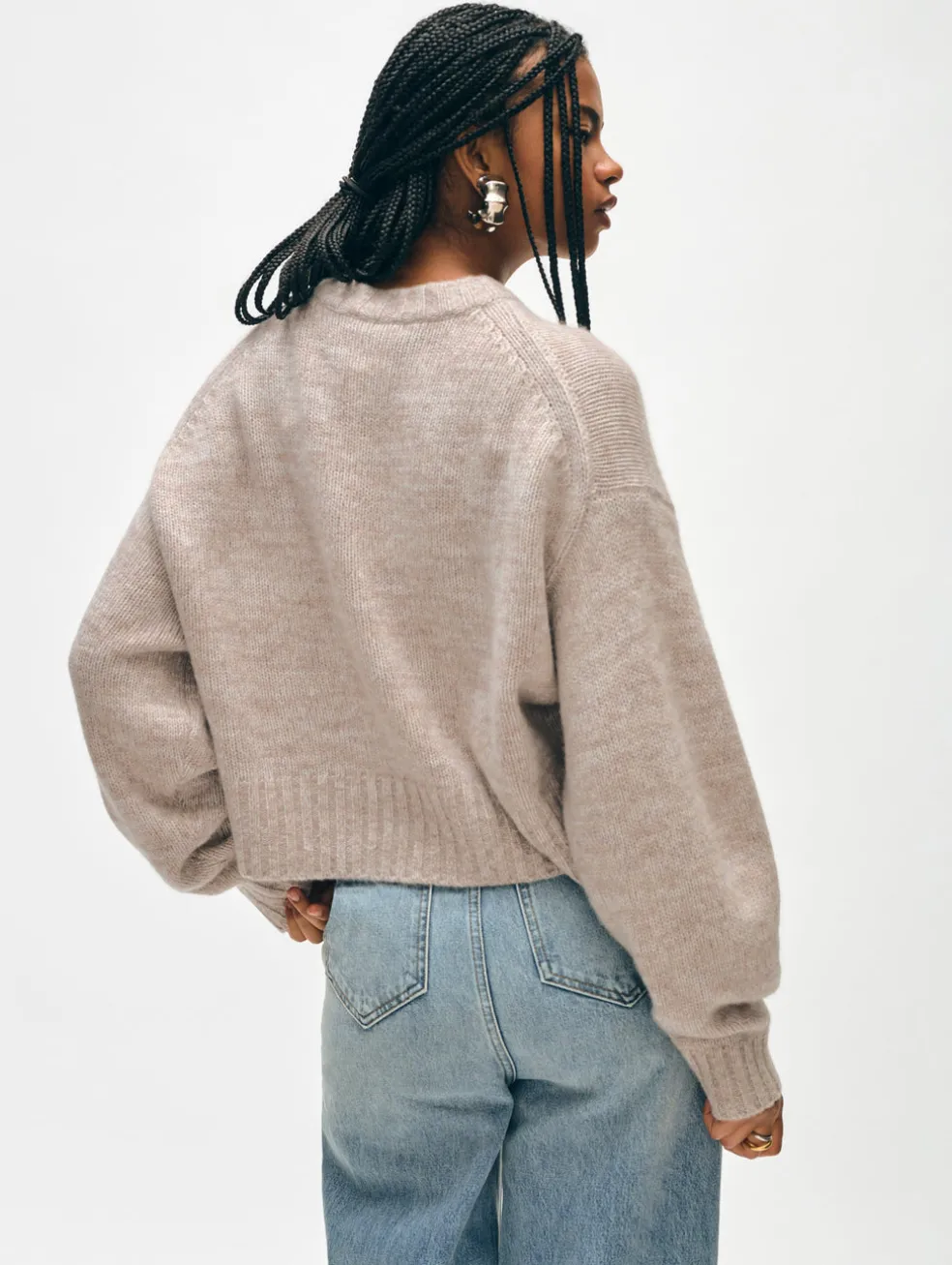 cashmere luxe crewneck