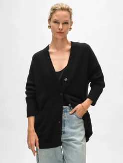cashmere luxe pocket cardigan