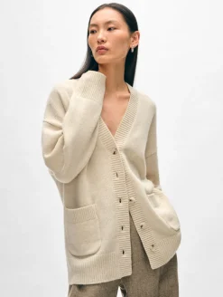 cashmere luxe pocket cardigan