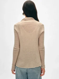 cashmere mini trapeze cardigan