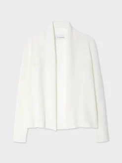 cashmere mini trapeze cardigan