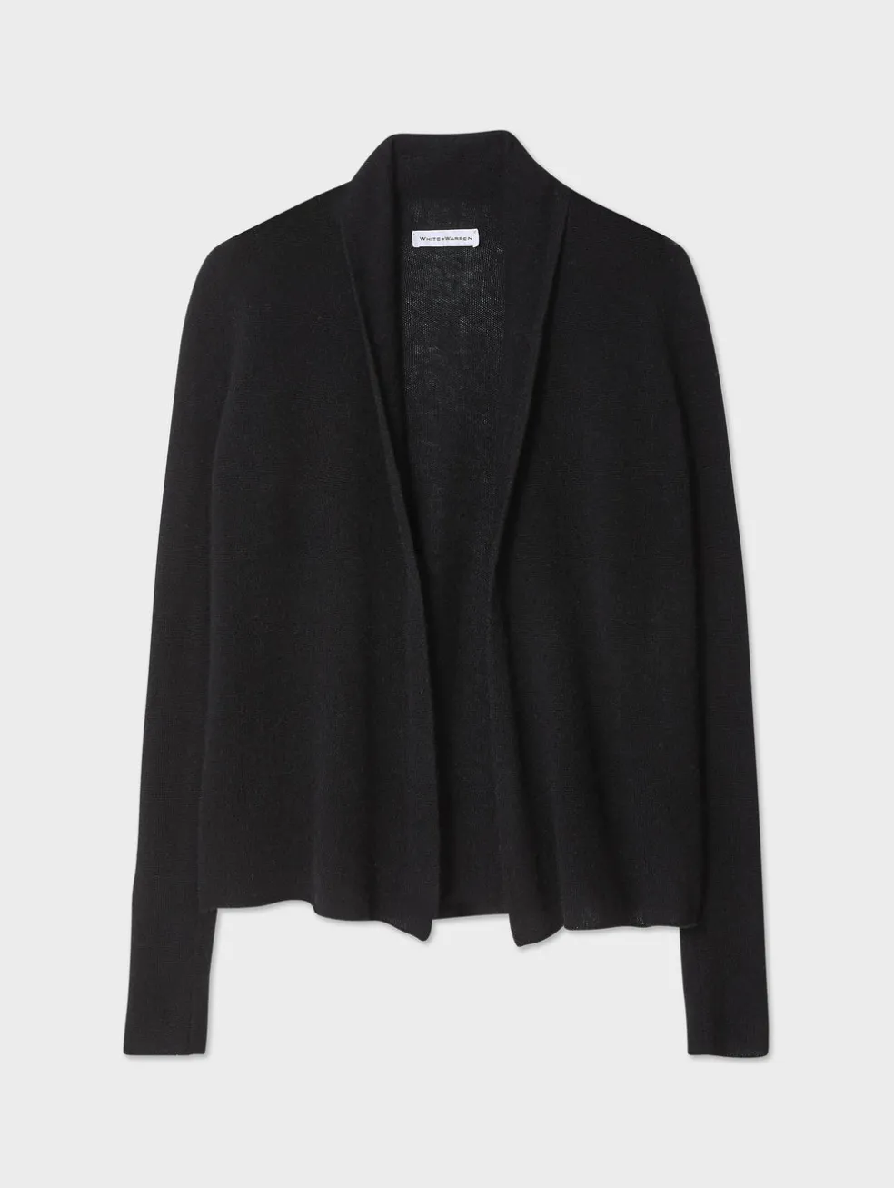 cashmere mini trapeze cardigan