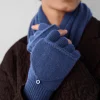 cashmere pop top glove