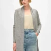 cashmere trapeze cardigan