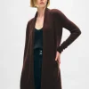 cashmere trapeze cardigan