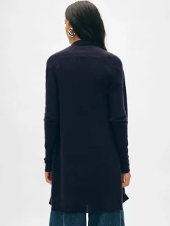 cashmere trapeze cardigan