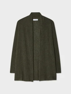 cashmere trapeze cardigan