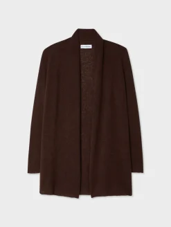 cashmere trapeze cardigan