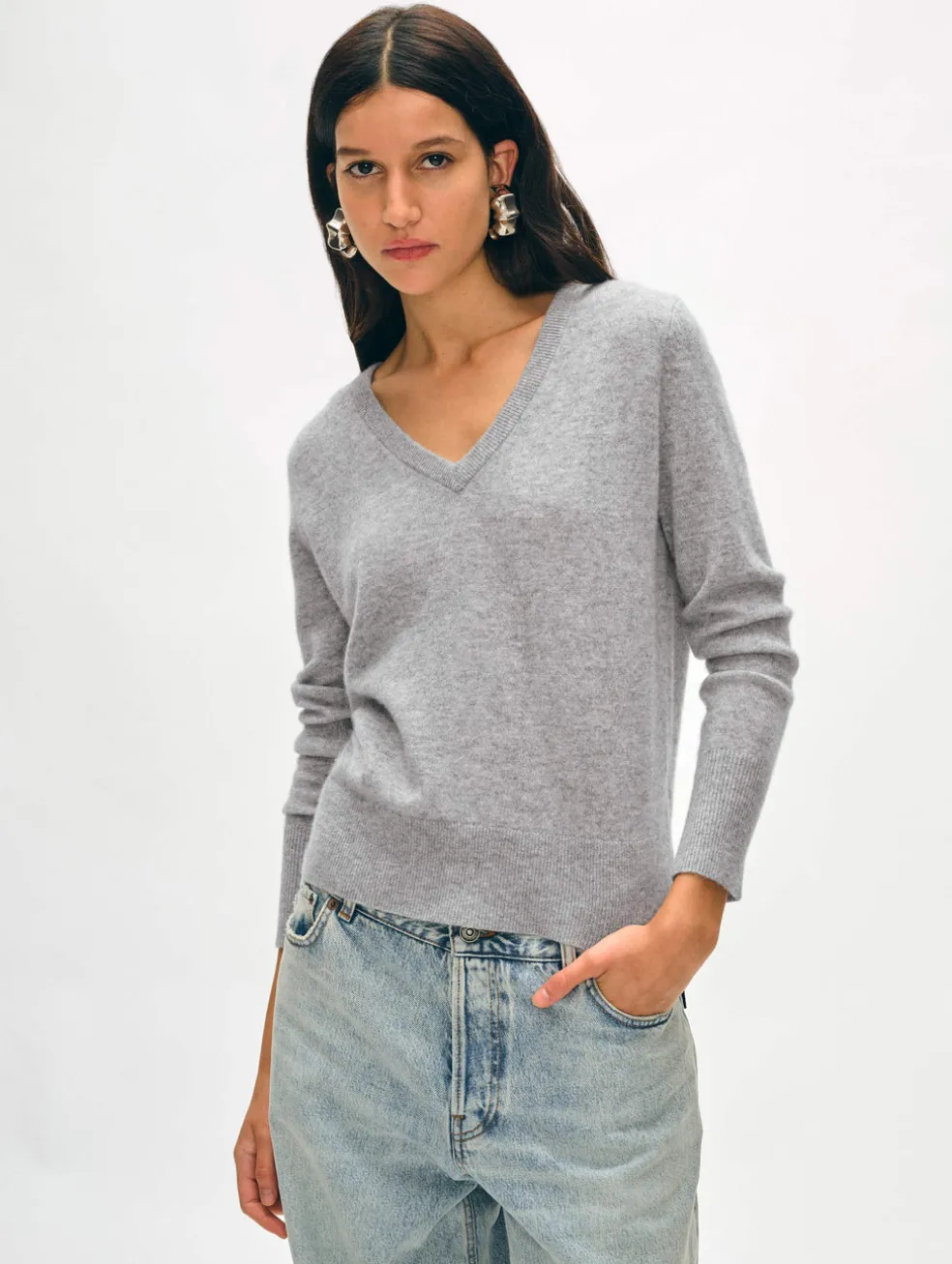 cashmere v neck