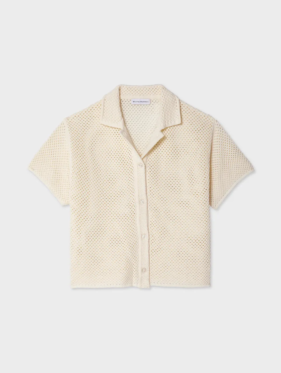 cotton mesh shirt