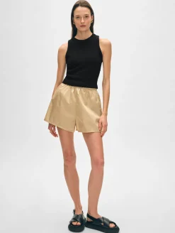 cotton slub cut in tank