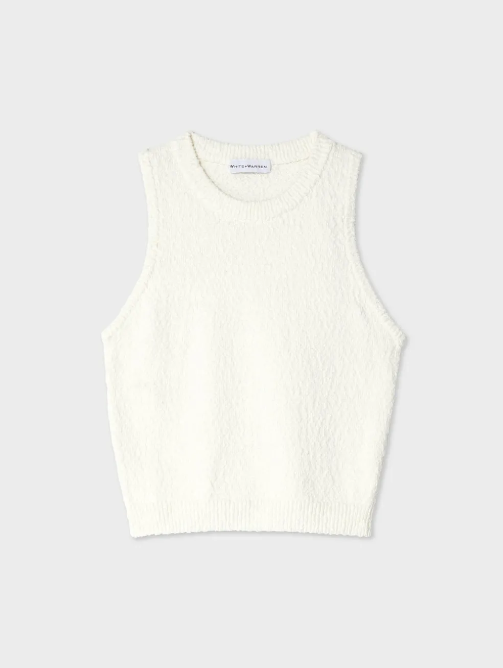 cotton slub cut in tank