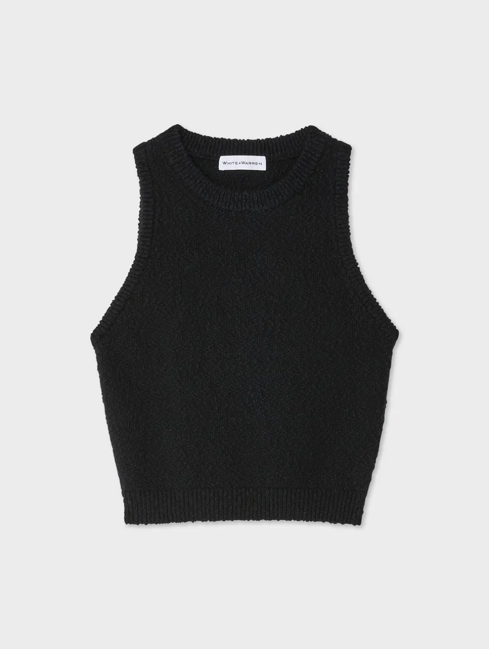 cotton slub cut in tank