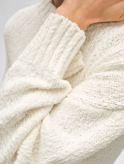 cotton slub easy crewneck