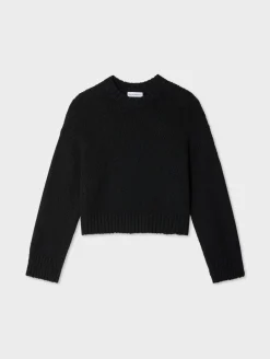 cotton slub easy crewneck