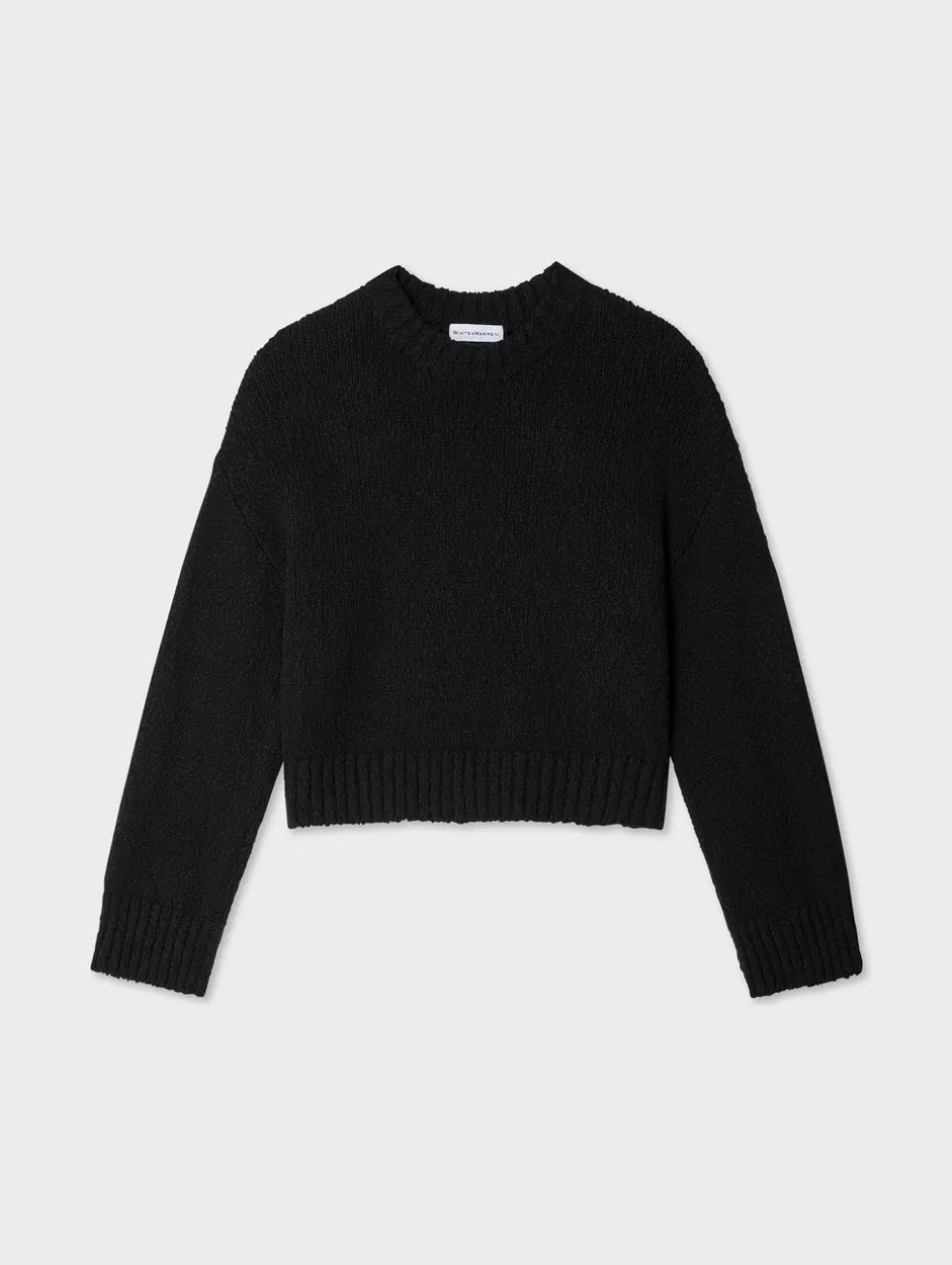 cotton slub easy crewneck