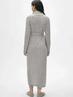 long cashmere robe