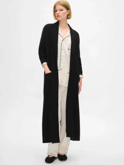 long cashmere robe