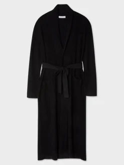 long cashmere robe