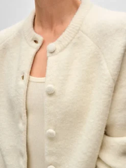 merino cashmere boucle jacket