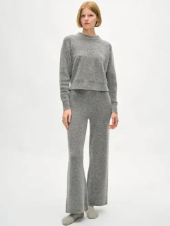 merino cashmere boucle sweatshirt