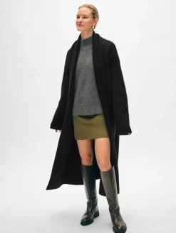 merino cashmere luxe coatigan