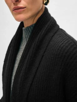 merino cashmere luxe coatigan