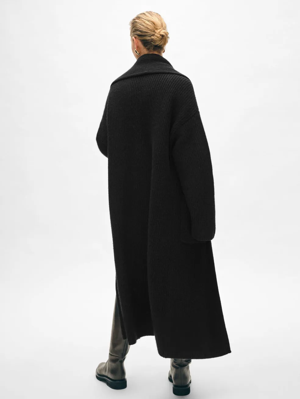 merino cashmere luxe coatigan