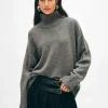 merino cashmere standneck