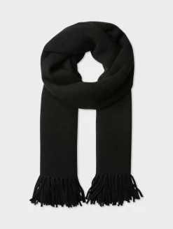merino cashmere tassel scarf