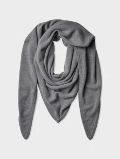 merino cashmere triangle scarf