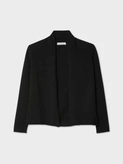 organic cotton mini trapeze cardigan