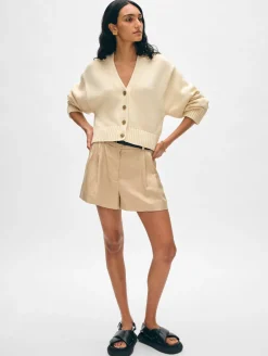 organic cotton v neck cardigan