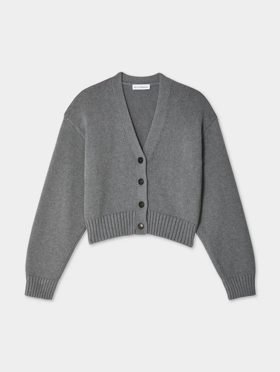 organic cotton v neck cardigan