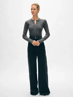 superfine merino cardigan